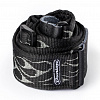 D38-11GY Ремень для гитары, серое пламя, Dunlop