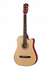 FFG-3810C-NAT Акустическая гитара, с вырезом, цвет натуральный, Foix