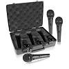 BEHRINGER XM1800S - комплект из 3 кардиоидных динамических микрофонов