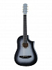 ACD-39A-513-G Акустическая гитара, с вырезом, серый санберст, АККОРД