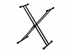 XKS212B Стойка для клавишных, Х-образная, двойная, Superfix