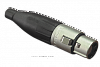 AC3F Разъём XLR3 мама на кабель Amphenol