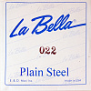 PS022 Отдельная стальная струна без оплетки, 022, La Bella