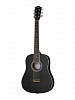 WM-3411-BK Акустическая гитара 34", черная матовая, Mirra