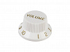 KW-240VI Ручка потенциометра, Volume, белая, дюймы, Hosco