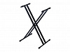 XKS307B Стойка для клавишных, Х-образная, двойная, Superfix