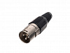 CA102 Разъем на кабель XLR male 3Р, Soundking