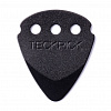 467R.BLK TeckPick Медиаторы 12шт, алюминий, черные, Dunlop