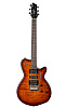 028672 xtSA Lightburst Flame Электрогитара, Godin