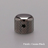 VK-3CK Ручка потенциометра, черный хром, Gotoh
