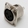 S3FDX Разъем панельный XLR 3p female, SHNOOR