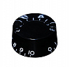 KB-110I Ручка потенциометра, черная, дюймы, Hosco
