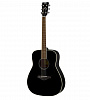 FG820-BL Гитара акустическая, черная, Yamaha