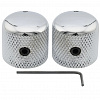 MX2806CR-2 Ручка потенциометра, хром, 2шт, Musiclily