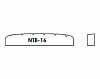 NTB-16 Верхний порожек для гитары, латунь, Hosco