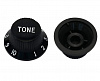 KPT13 Ручка потенциометра, Tone, черная, Paxphil