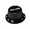 KB-240VI Ручка потенциометра, Volume, черная, дюймы, Hosco