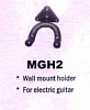 MGH2 Настенный держатель для гитары, Lutner
